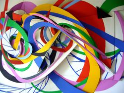 Abb. "Anti-Objekt", eine Gemeinschaftsarbeit von Lothar Fischer, Helmut Rieger und Helmut 