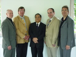 Planen neue Kooperationsprojekte: (v.l.n.r.) Prof. Dr. Manfred Ringkamp, Prof. Peter D&ouml;scher, P