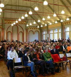 Abschlussfeier der Fakult&auml;t Soziale Arbeit und Gesundheit in der HAWK-Aula