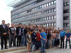 Studierende Architekten besuchen Sch&uuml;co