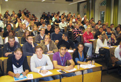 Im Mathematik-Vorkurs k&ouml;nnen Erstsemester ihr Wissen auffrischen