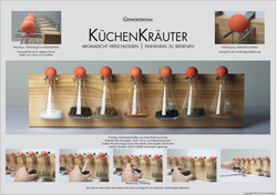 ? Mit ihrem Entwurf ?K&uuml;chenkr&auml;uter? geh&ouml;rt  HAWK-Studentin Tina Sch&ouml;nheit zu den