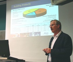 John Leurdyke von der kanadischen Regierung in Alberta stellte Job- und Praktikumsm&ouml;glichkeiten