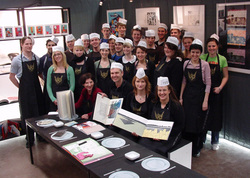 Das Messe-Team der HAWK-Fakult&auml;t Gestaltung.